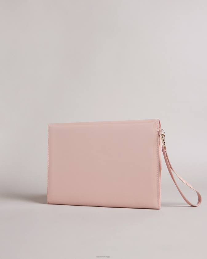 dāvanas Ted Baker nikkey knot priekšgala aploksnes maisiņš gaiši rozā sievietes 26TV775