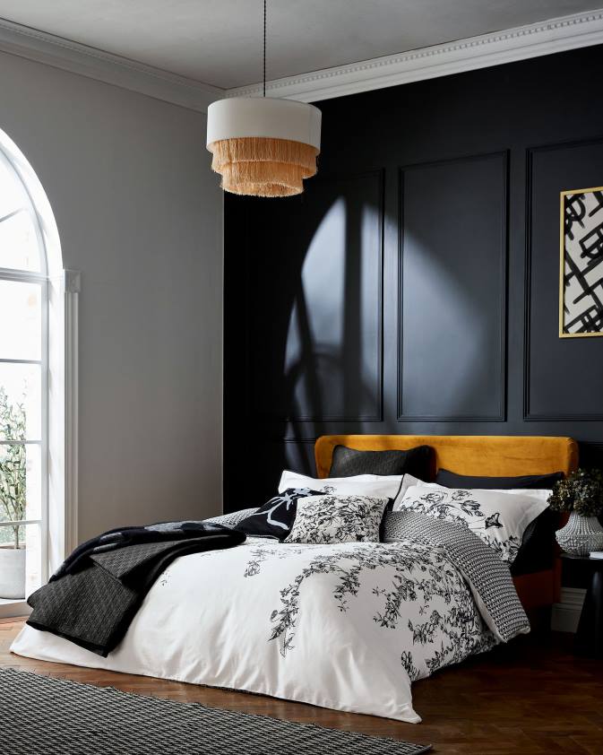 mājas piederumi Ted Baker dropli elegance king segas pārvalku komplekts ziloņkauls kolekcija 26TV2097