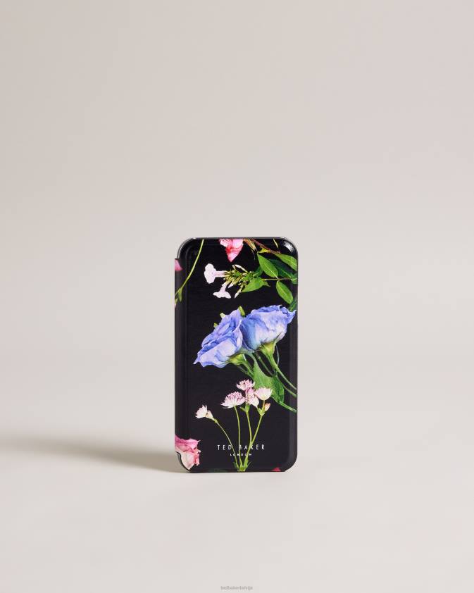 mājas piederumi Ted Baker akivaa pušķis spogulis folio iphone 11 melns kolekcija 26TV2110