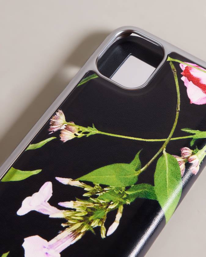 mājas piederumi Ted Baker akivaa pušķis spogulis folio iphone 11 melns kolekcija 26TV2110