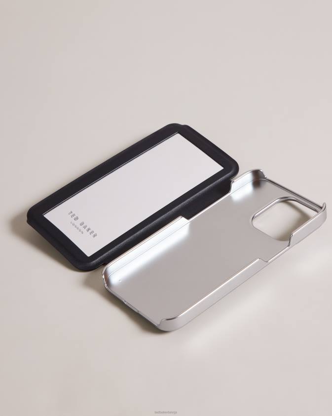 mājas piederumi Ted Baker akivan bouquet print iphone 13 pro spoguļa futrālis melns kolekcija 26TV2108