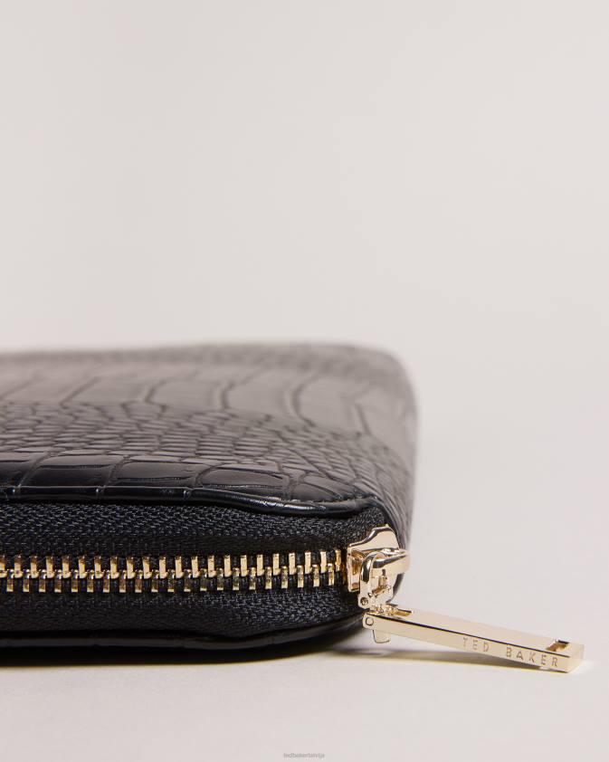 mājas piederumi Ted Baker stelia imitation croc 13 klēpjdatora maciņš melns kolekcija 26TV792