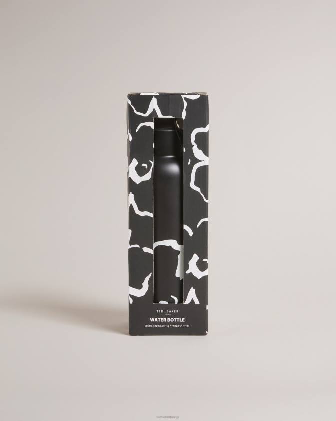 mājas piederumi Ted Baker veronii flip top magnolijas ūdens pudele melns kolekcija 26TV2122