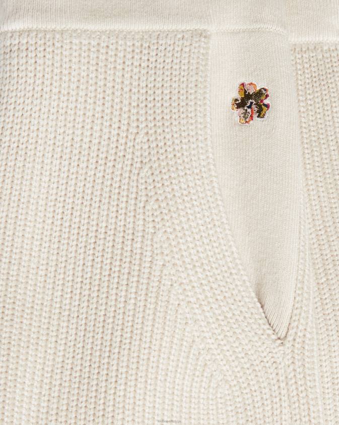 apģērbs Ted Baker juliiah inženierijas trikotāžas skrējējs dabisks sievietes 26TV611