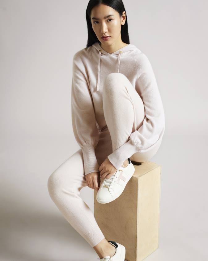 apģērbs Ted Baker leine organiskā kašmira skrējējs lt-rozā sievietes 26TV570