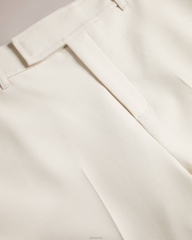 apģērbs Ted Baker amberot taisnu kāju plūdu garuma bikses dabisks sievietes 26TV233