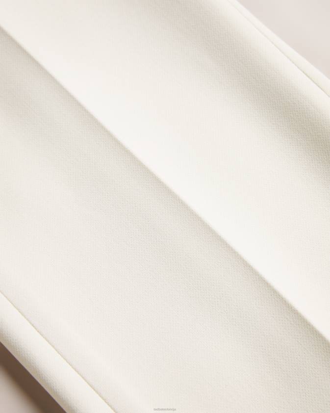 apģērbs Ted Baker amberot taisnu kāju plūdu garuma bikses dabisks sievietes 26TV233