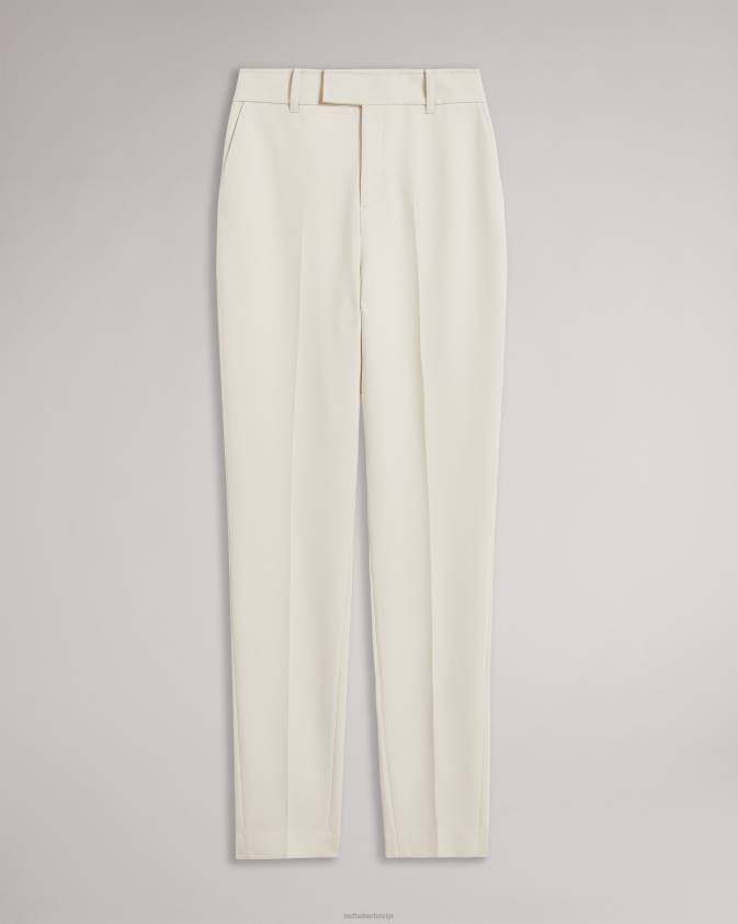 apģērbs Ted Baker amberot taisnu kāju plūdu garuma bikses dabisks sievietes 26TV233