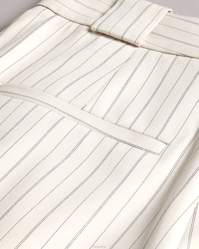 apģērbs Ted Baker kllarat pielāgotas stobra kāju bikses krēms sievietes 26TV270