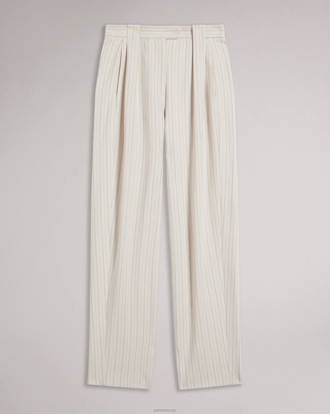 apģērbs Ted Baker kllarat pielāgotas stobra kāju bikses krēms sievietes 26TV270