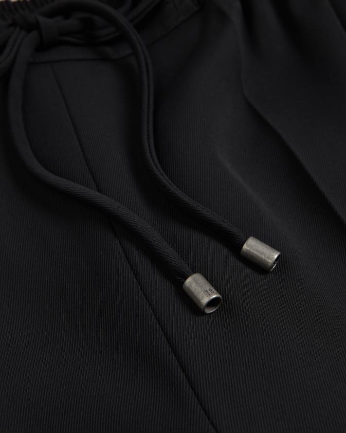 apģērbs Ted Baker laurai taisnas kājas potītes grazer joggers melns sievietes 26TV161