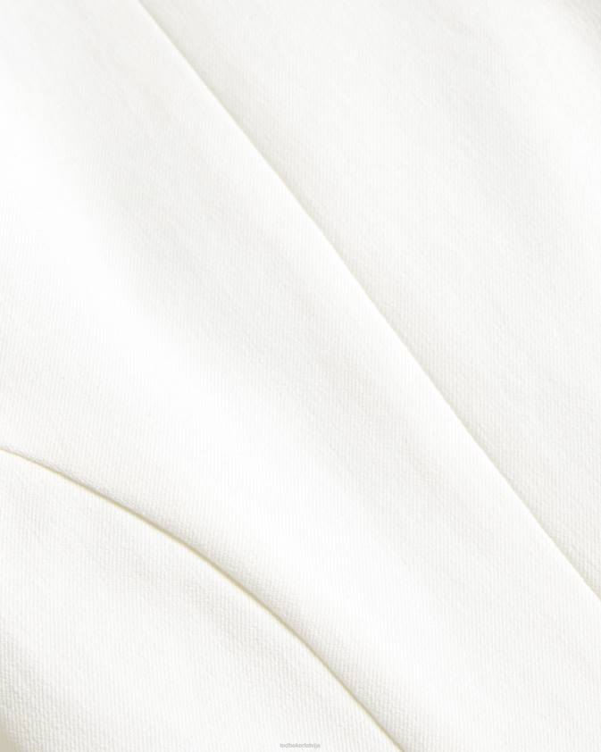 apģērbs Ted Baker liroi bikses ar augstu jostasvietu ar mākslīgiem popperiem dabisks sievietes 26TV481