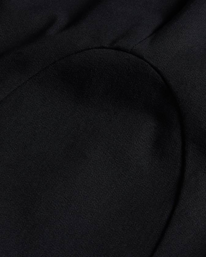 apģērbs Ted Baker liroi bikses ar augstu jostasvietu ar mākslīgiem popperiem melns sievietes 26TV297