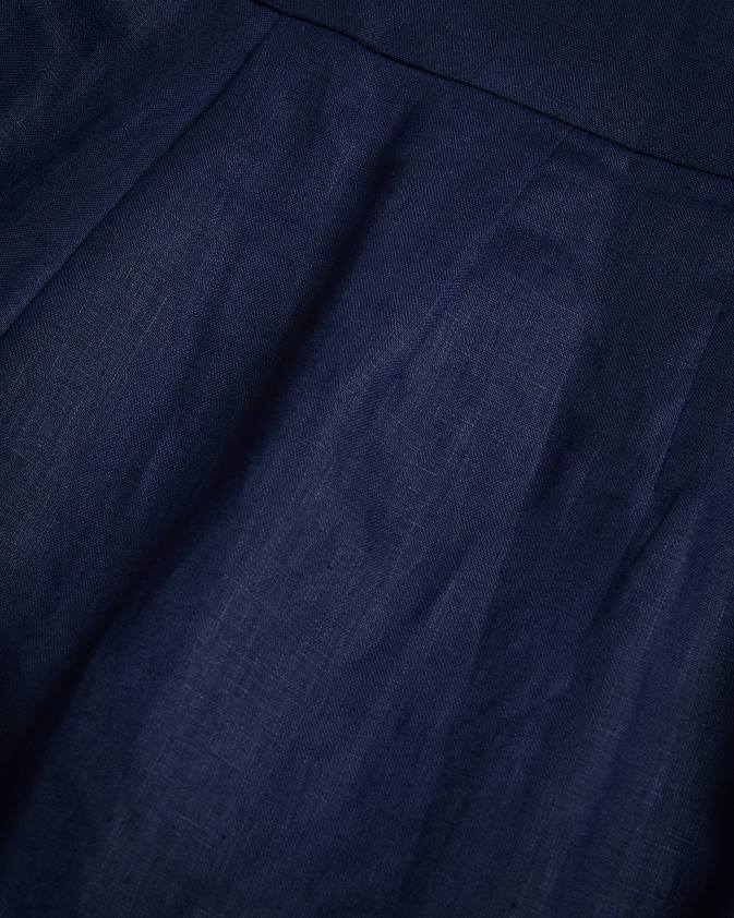 apģērbs Ted Baker lucihh pielāgotas lina platas bikses flote sievietes 26TV479