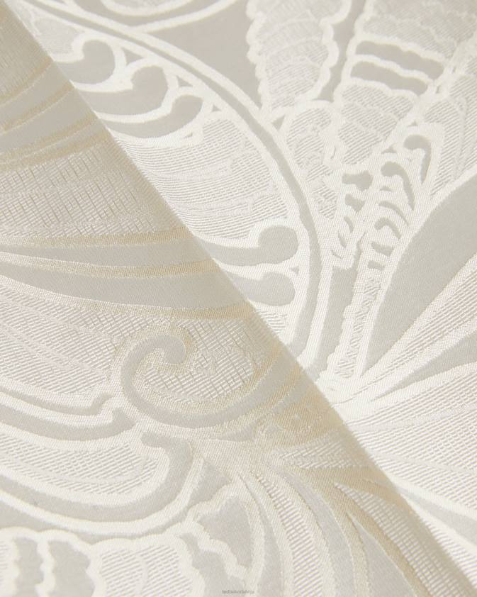 apģērbs Ted Baker majiat platas žakarda bikses dabisks sievietes 26TV365