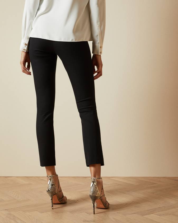 apģērbs Ted Baker ozete detaļu bikses melns sievietes 26TV370