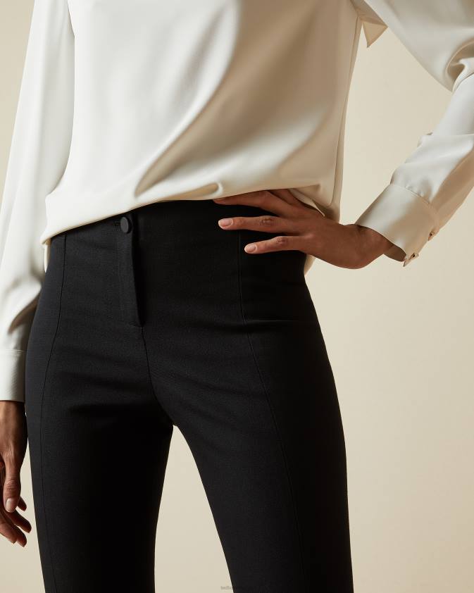 apģērbs Ted Baker ozete detaļu bikses melns sievietes 26TV370