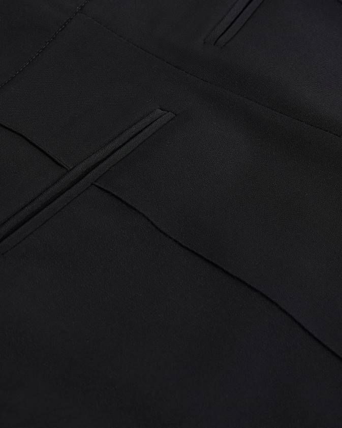 apģērbs Ted Baker raeet taisnas potītes bikses melns sievietes 26TV434