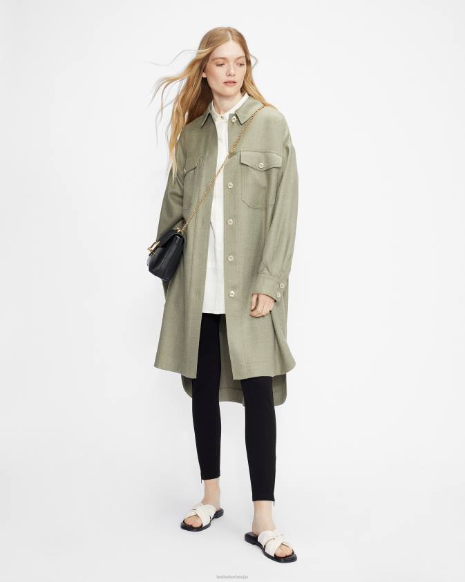 apģērbs Ted Baker strenti skinny zip cuff ponti jeggings melns sievietes 26TV284