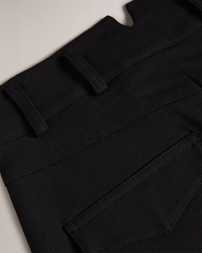 apģērbs Ted Baker tesia paneļu bikses melns sievietes 26TV431