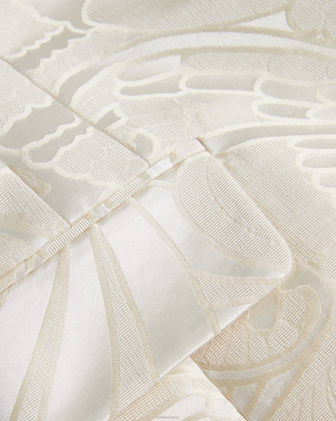 apģērbs Ted Baker majia vienrindu slim fit žakarda žakarda žakete dabisks sievietes 26TV303