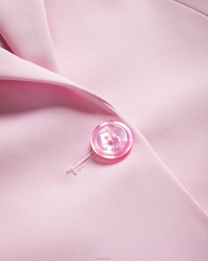 apģērbs Ted Baker myyia vienrindu slim fit žakete ceriņi sievietes 26TV243