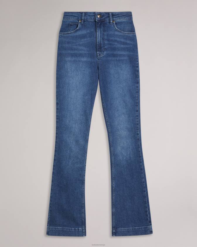 apģērbs Ted Baker piamo kickflare džinsa tumša mazgāšana sievietes 26TV583