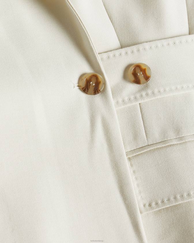 apģērbs Ted Baker joannid minikleita bez piedurknēm ziloņkauls sievietes 26TV629