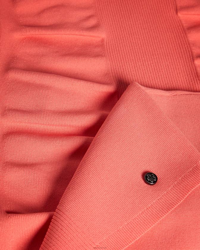 apģērbs Ted Baker novari bodycon kleita ar v veida izgriezumu koraļļi sievietes 26TV612