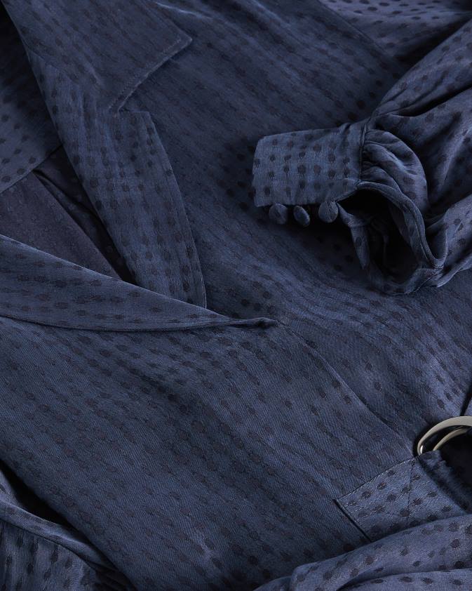 apģērbs Ted Baker sammmie d gredzenu midi kleita tumši zils sievietes 26TV512