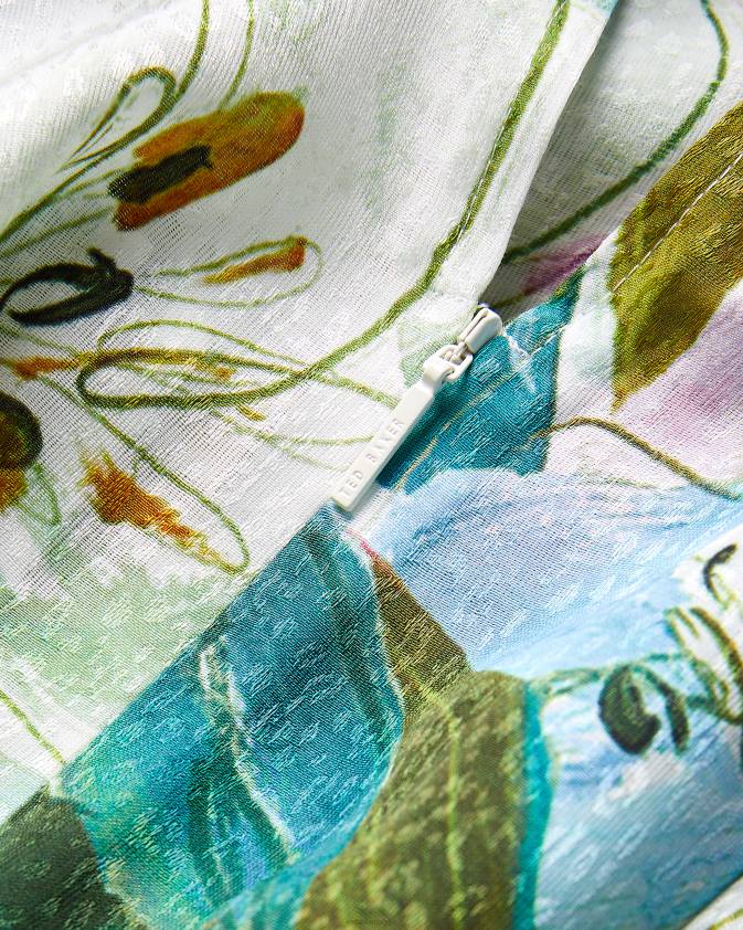 apģērbs Ted Baker kombinezons ar rachily halterneck ar apvelkamu ņiebura detaļu zaļš sievietes 26TV9