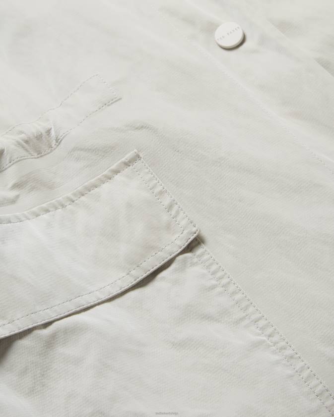 apģērbs Ted Baker Renniey tehniskais lietus mac balts sievietes 26TV662