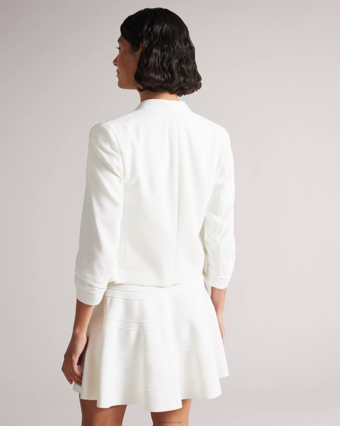 apģērbs Ted Baker lilla apgriezta jaka ziloņkauls sievietes 26TV131