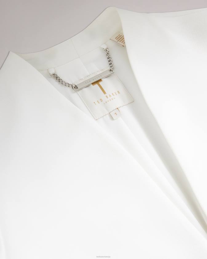 apģērbs Ted Baker lilla apgriezta jaka ziloņkauls sievietes 26TV131