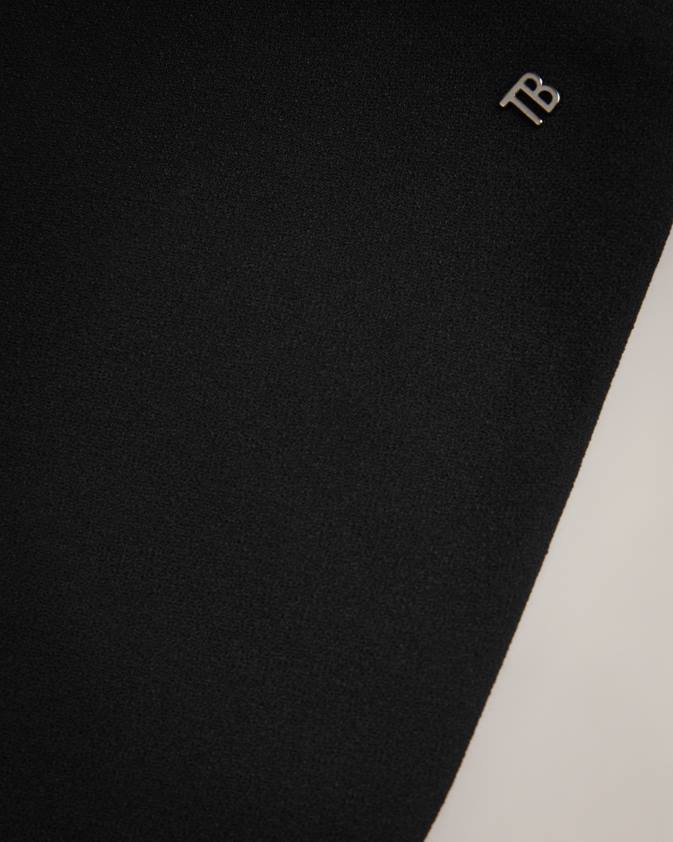 apģērbs Ted Baker magoņu apgriezta jaka melns sievietes 26TV153