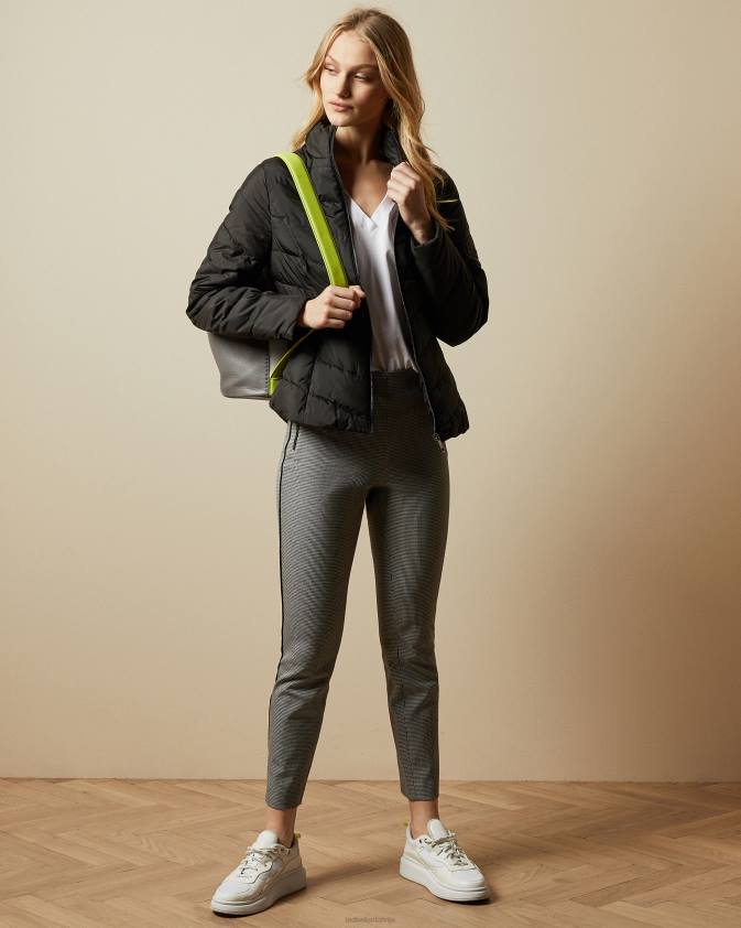 apģērbs Ted Baker renika packaway polsterēta jaka melns sievietes 26TV577