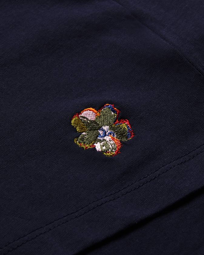 apģērbs Ted Baker miarna viegli pieguļoša v-veida kakla tīte flote sievietes 26TV547