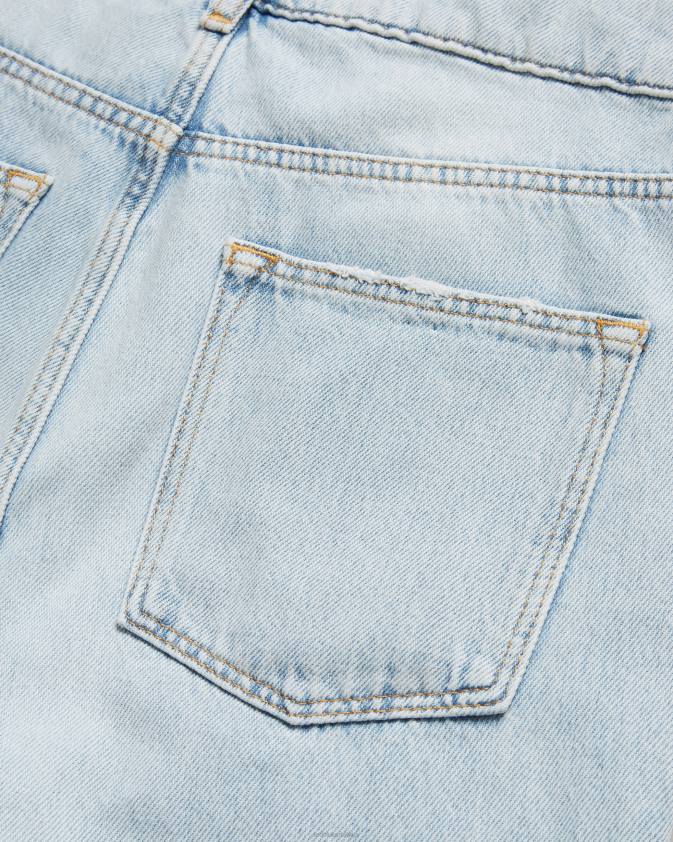 apģērbs Ted Baker nellin stingri taisni džinsa džinsi ar neapstrādātu apakšmalu viegla mazgāšana sievietes 26TV560