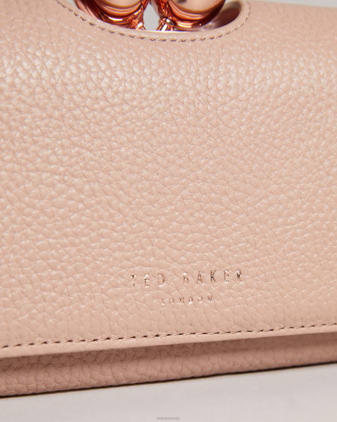 Piederumi Ted Baker tammyy teksturētas ādas bobble matinee maku ūdele sievietes 26TV1173