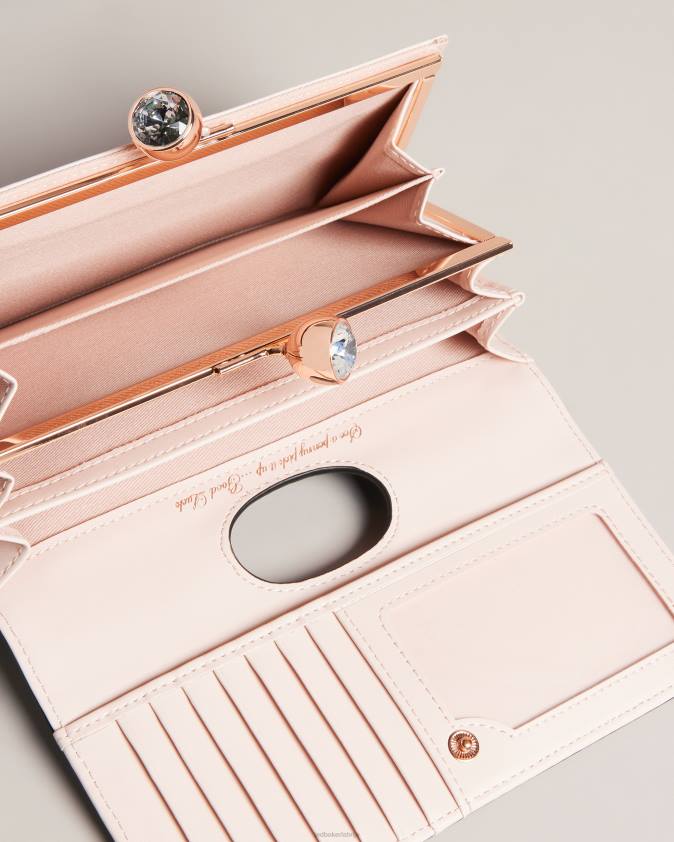 Piederumi Ted Baker tammyy teksturētas ādas bobble matinee maku melns sievietes 26TV1176