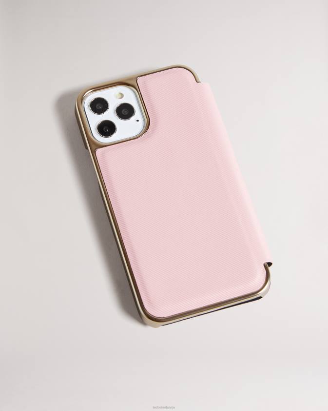 Piederumi Ted Baker magenta magnolia flwr iphone 12/12 pro spoguļa futrālis lt-rozā sievietes 26TV2117