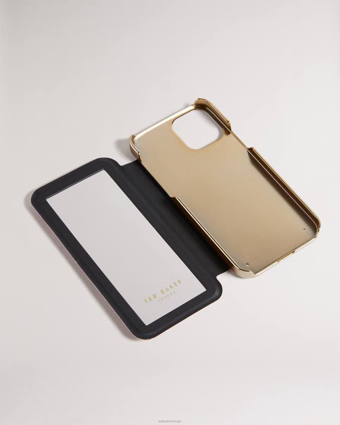 Piederumi Ted Baker magenta magnolia flwr iphone 12/12 pro spoguļa futrālis lt-rozā sievietes 26TV2117