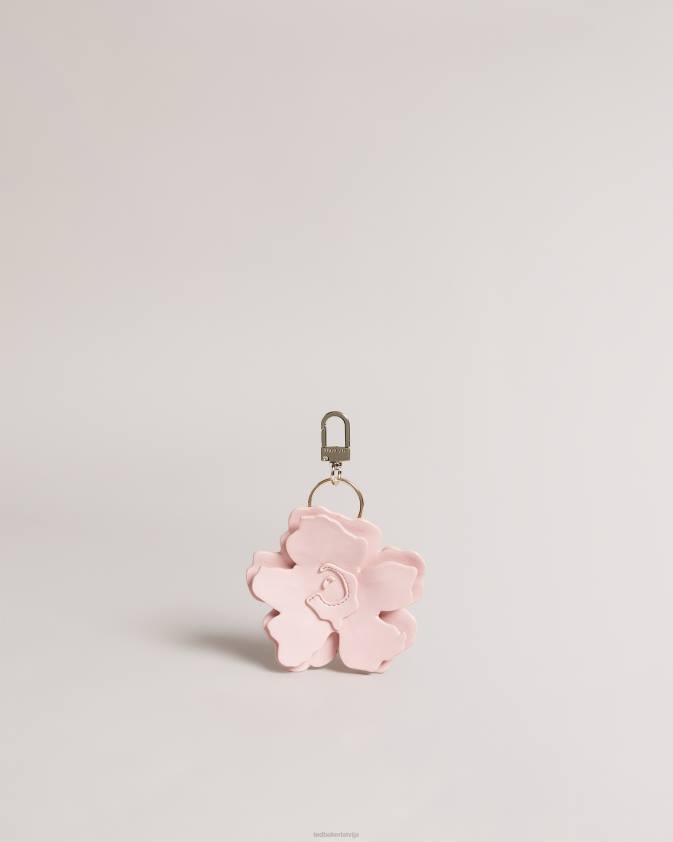 Piederumi Ted Baker ziedu ziedu šarms gaiši rozā sievietes 26TV1203