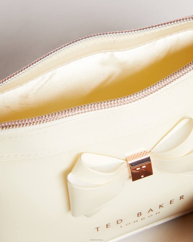 somas Ted Baker aimee izliekta bantītes grima soma ziloņkauls sievietes 26TV1169