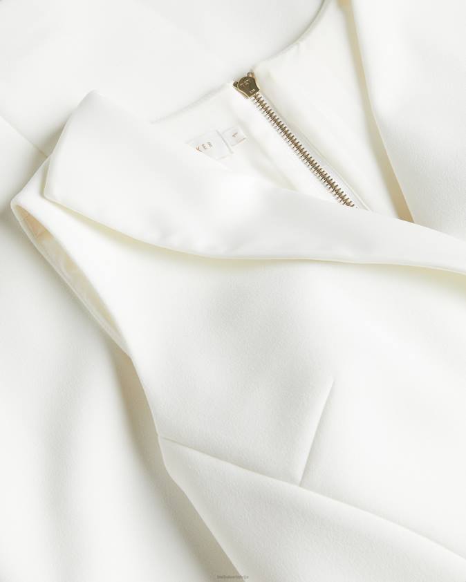 apģērbs Ted Baker Tilolah šuvju detaļa bodycon kleita ziloņkauls sievietes 26TV232