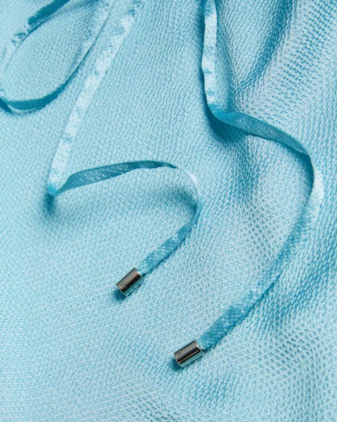 apģērbs Ted Baker Roxieyy halterneck midaxi kleita zils sievietes 26TV473