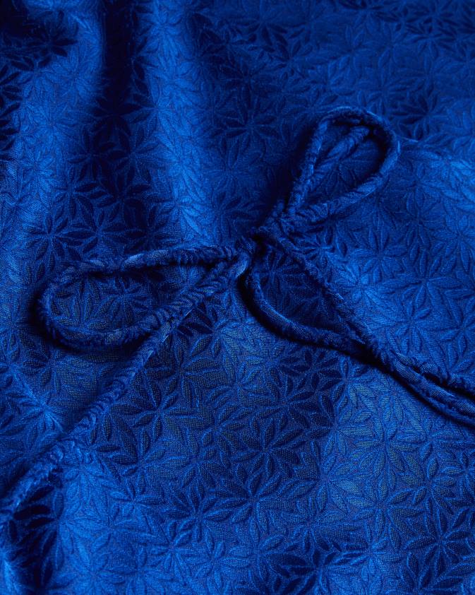 apģērbs Ted Baker farelll halter kakla midaxi kleita kobalts sievietes 26TV428