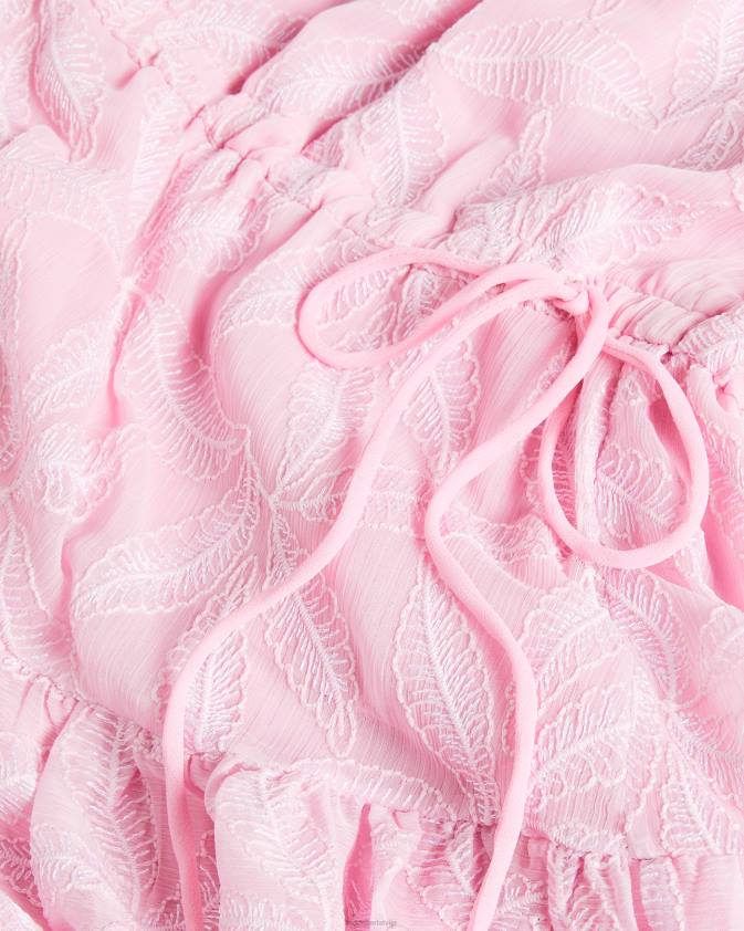 apģērbs Ted Baker miarose kleita ar aukliņu jostasvietā ar apkakli ceriņi sievietes 26TV174