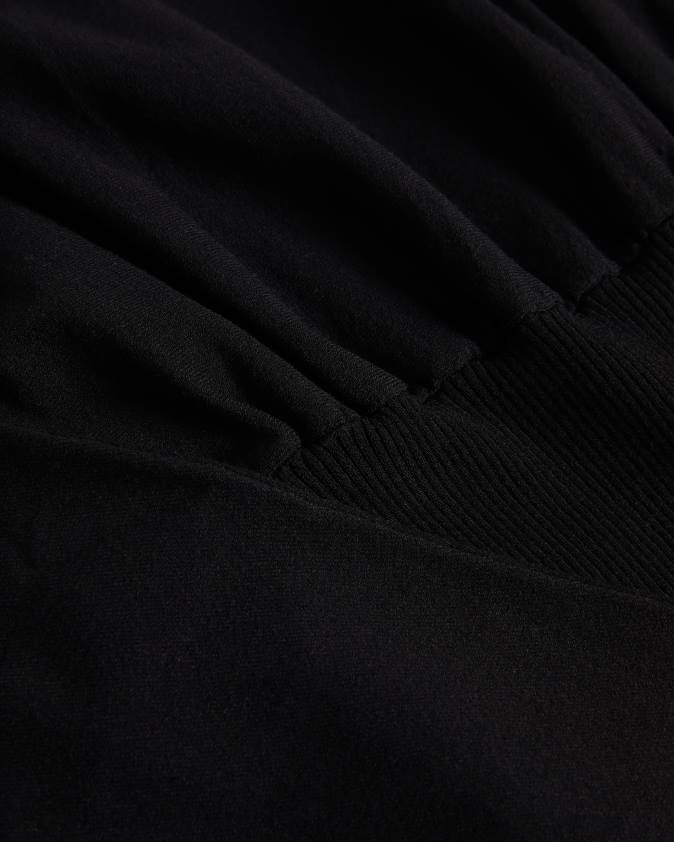 apģērbs Ted Baker Alice Cocoon midi kleita melns sievietes 26TV283