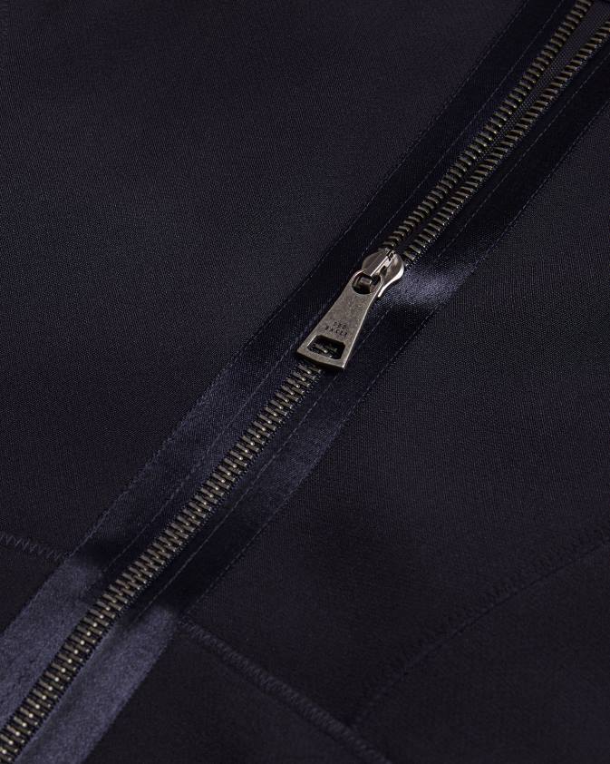 apģērbs Ted Baker elissii midi bodycon kleita ar caurspīdīgu v veida izgriezumu tumša flote sievietes 26TV371